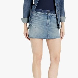 HUDSON Jeans Women's Custom Vivid Jean Mini Skirt sz 25